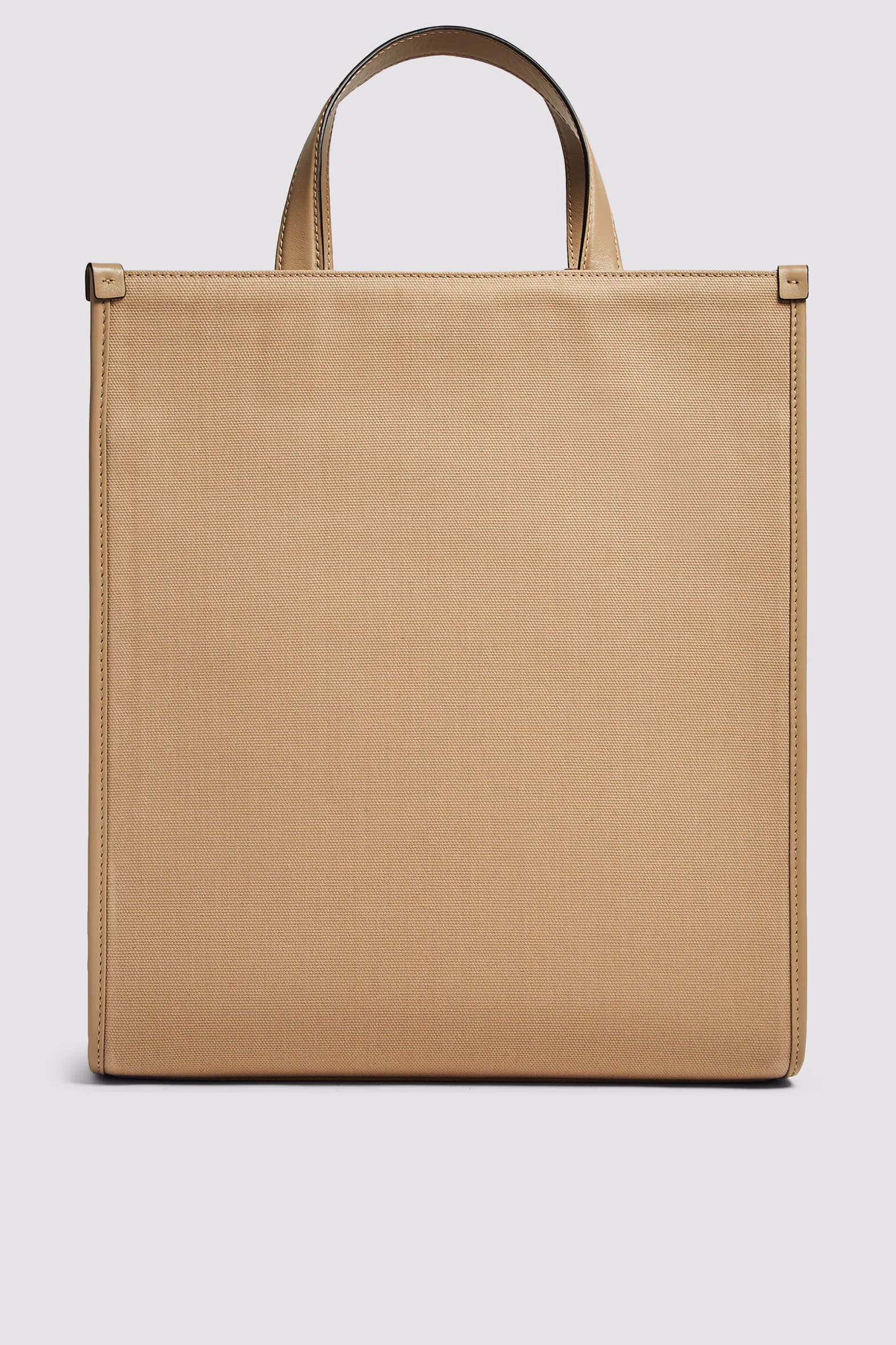Bolso tote de lona con ribetes de piel Alanah Hombre Beige Moncler 4